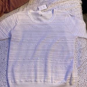 White Patterned shirt